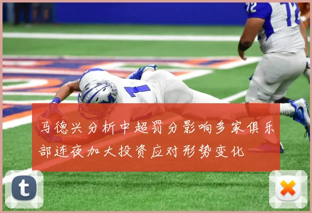 马德兴分析中超罚分影响多家俱乐部连夜加大投资应对形势变化